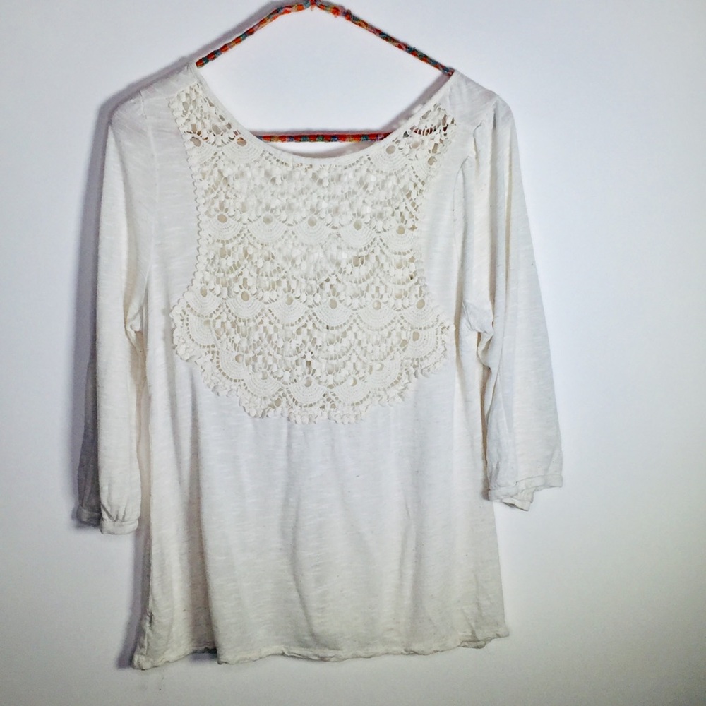 Pins and Needles Medium White Blouse - Picture 2 of 5